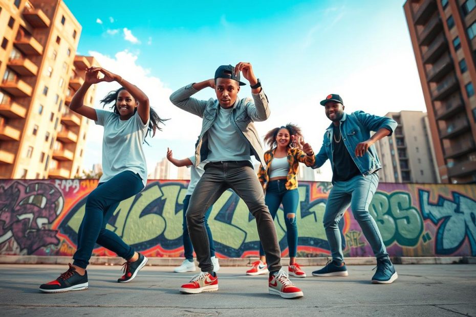 Figures de hip hop simples à apprendre